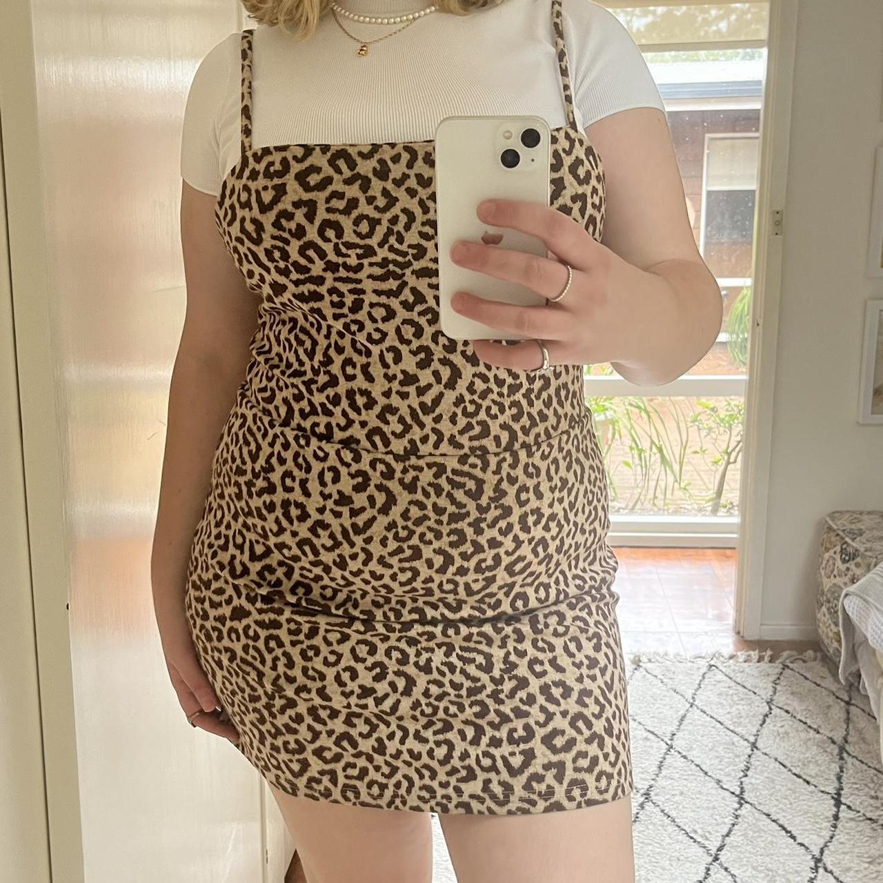 Cotton on 2025 leopard dress