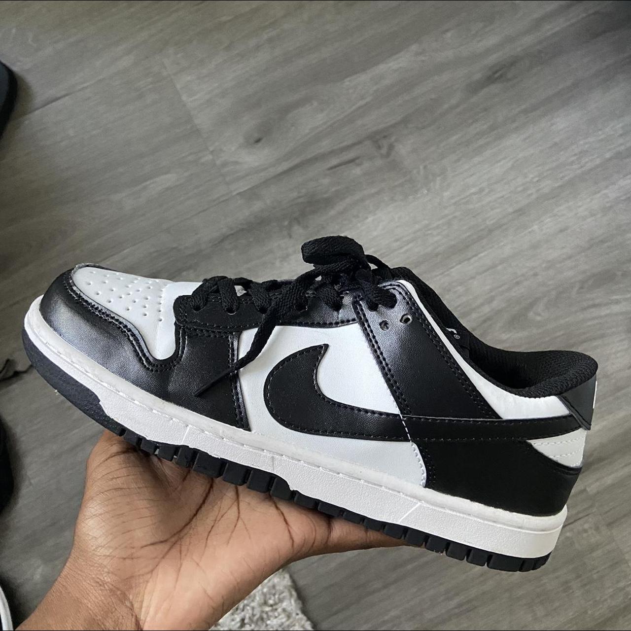 Nike Panda dunk lows r3ps🤍 -From gate -worn once or... - Depop