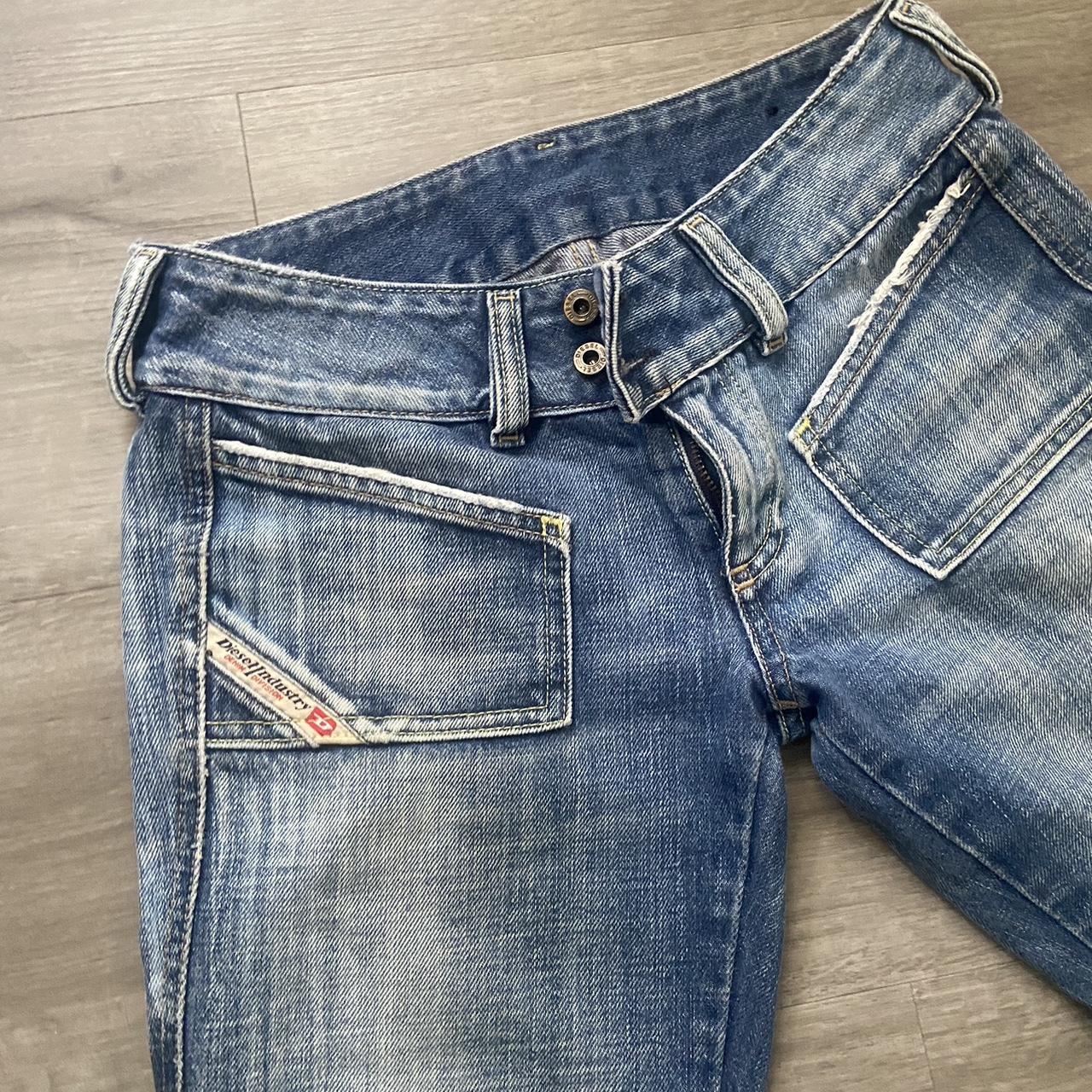 Diesel Women's Blue Jeans | Depop