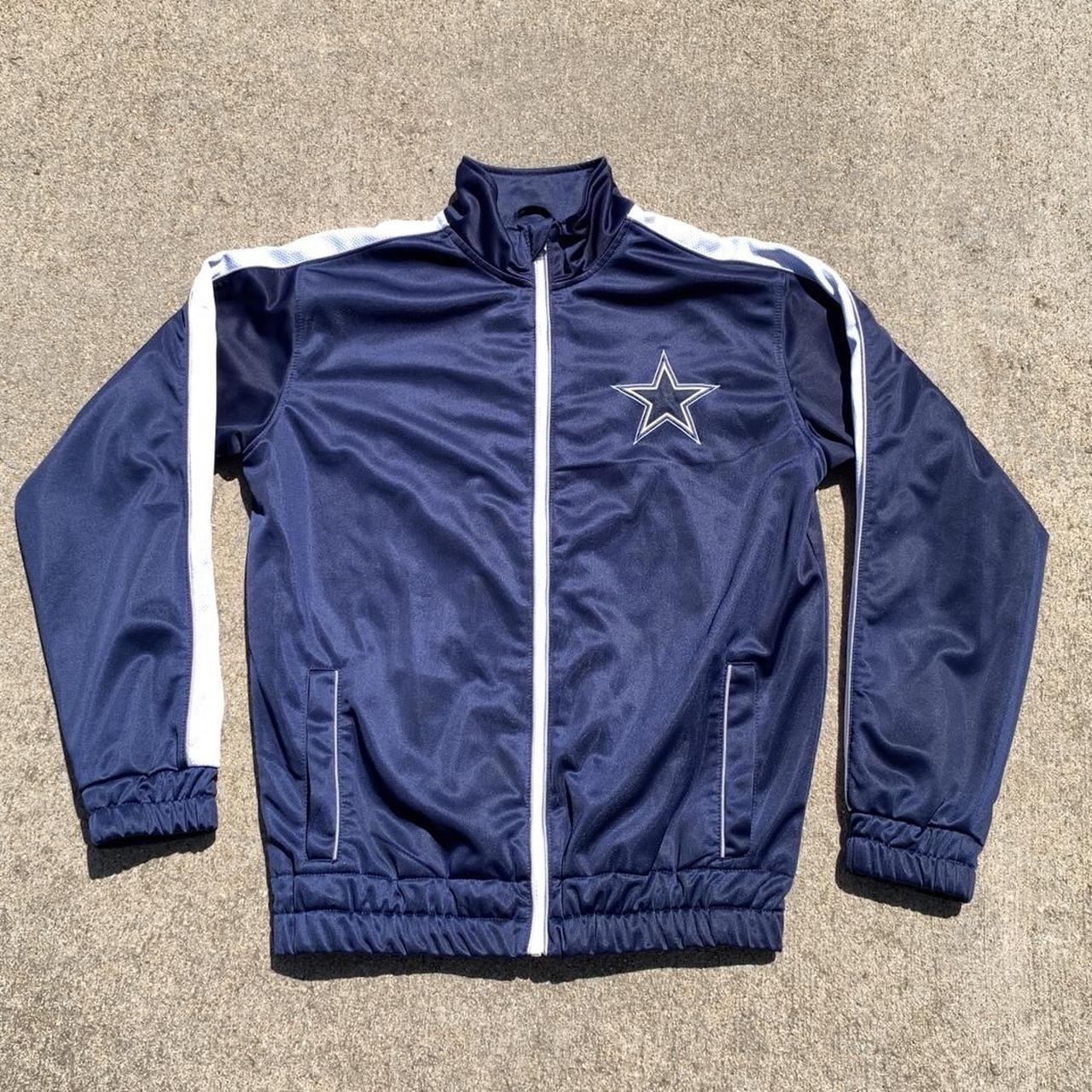 : Dallas Cowboys NFL Mens Endzone Track Jacket, Navy