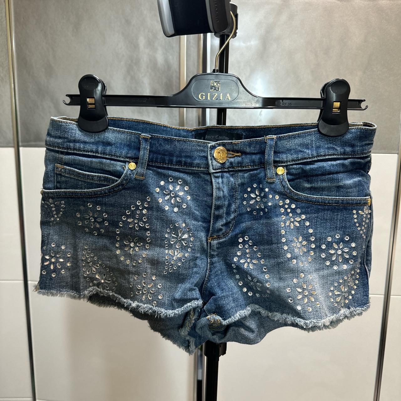 juicy couture jean shorts