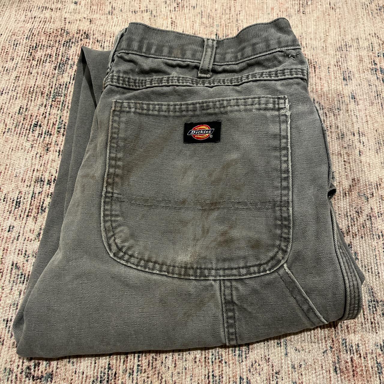 Vintage Dickies in fair condition 2 small rips in... - Depop