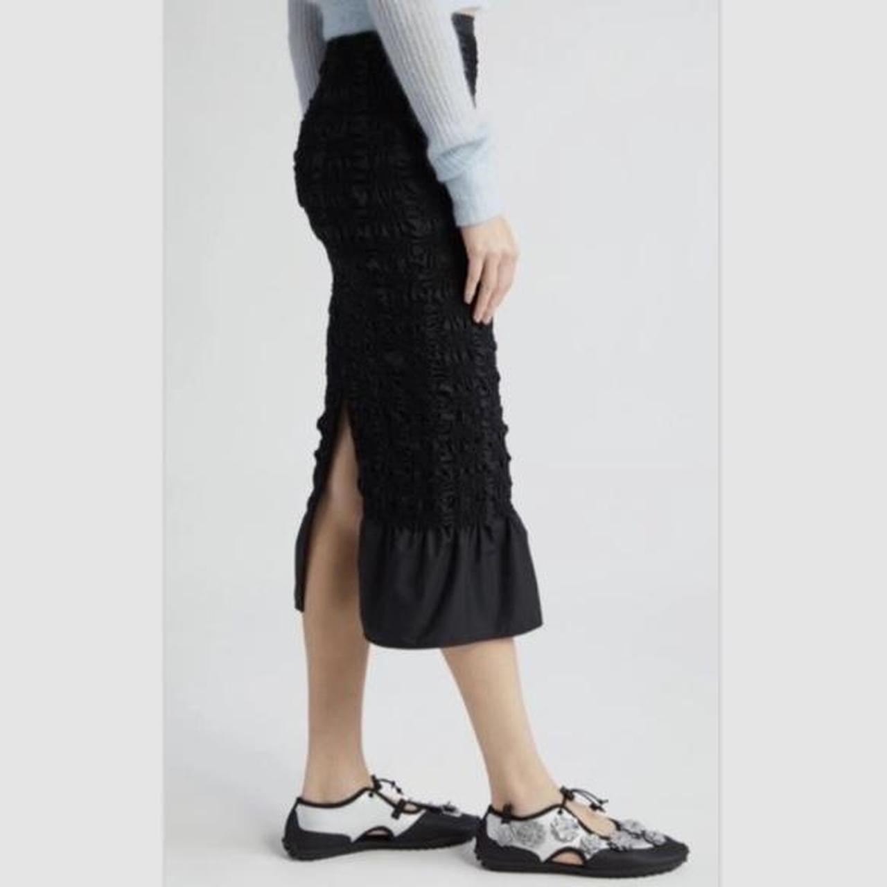 ☆NWT Org.$1000 Cecilie Bahnsen 'Ugne' skirt Black | Depop