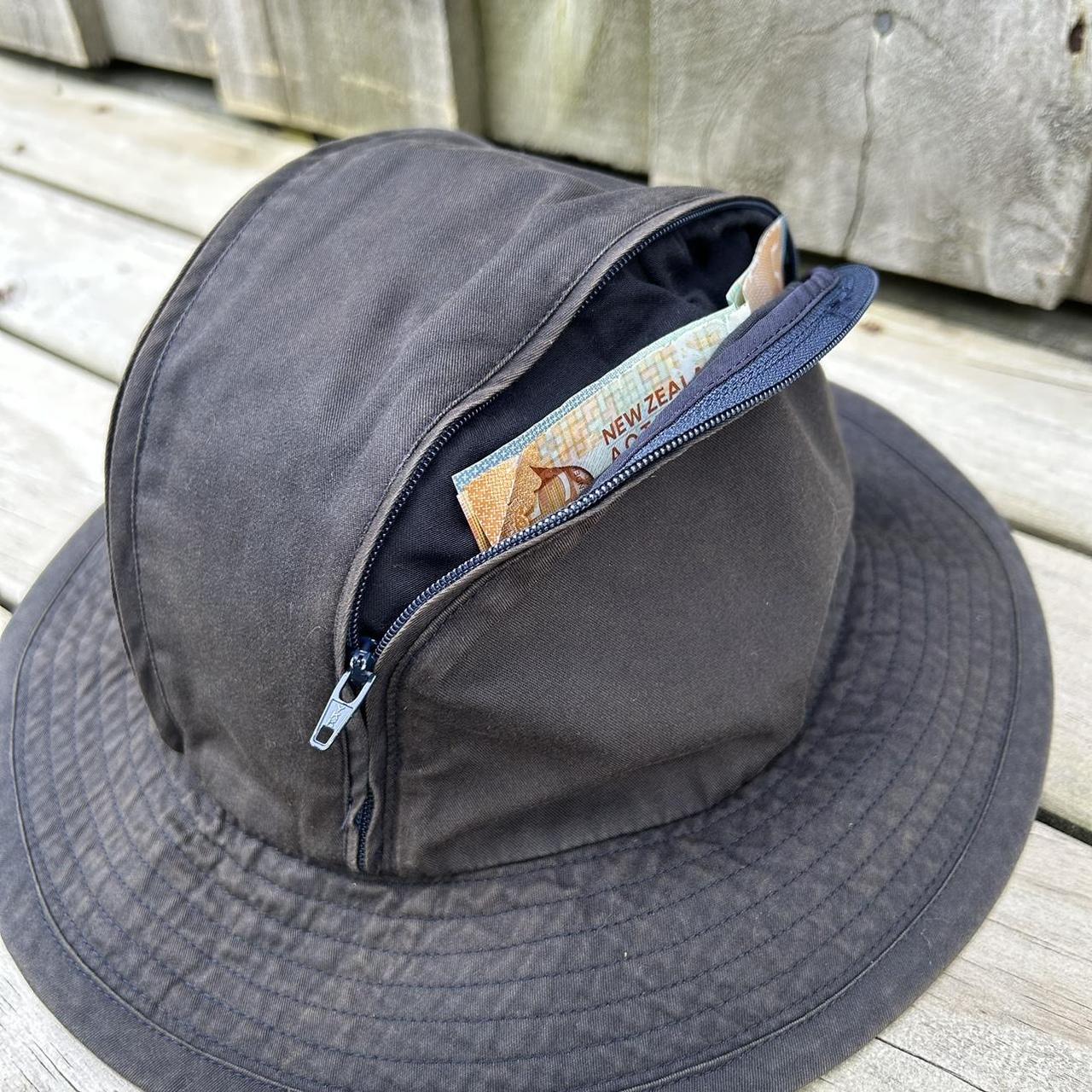 Yohji Yamamoto Pour Homme Double Zip Sunfaded Bucket... - Depop