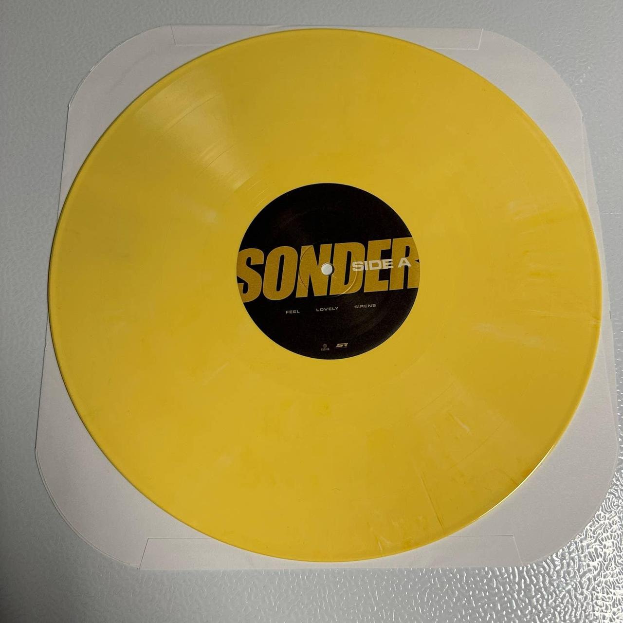 RARE Sonder Into 2017 Yellow Vinyl Record 1st... Depop