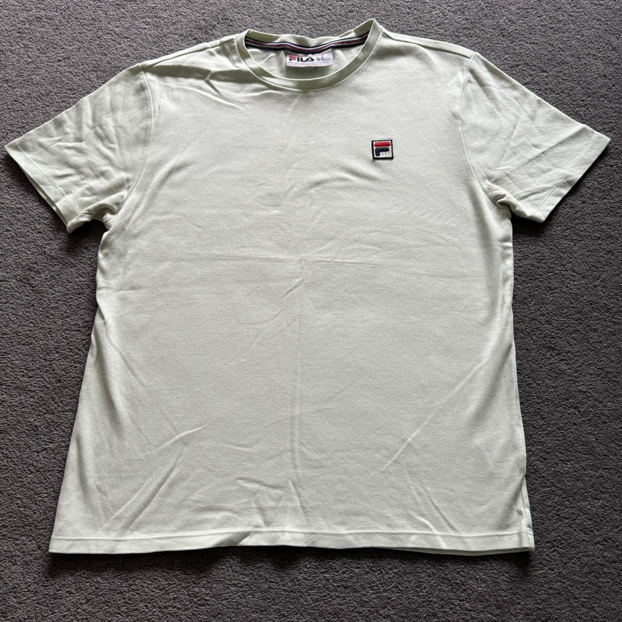 Fila t shirt small clearance logo