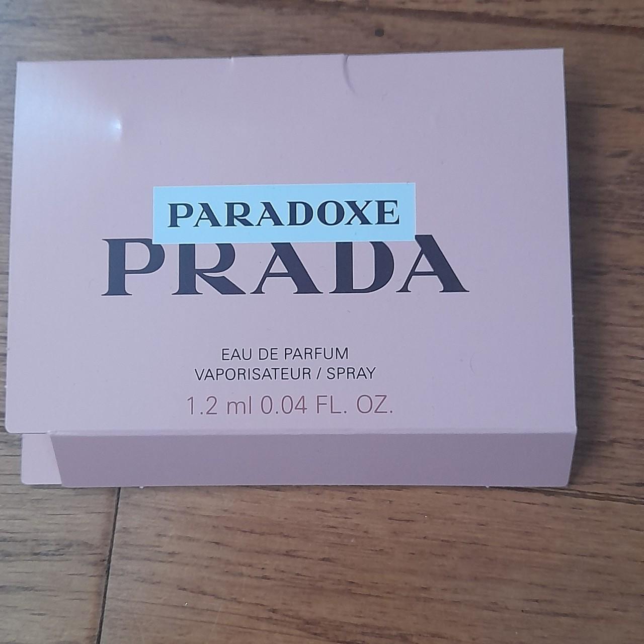 Prada Black and Pink Fragrance | Depop