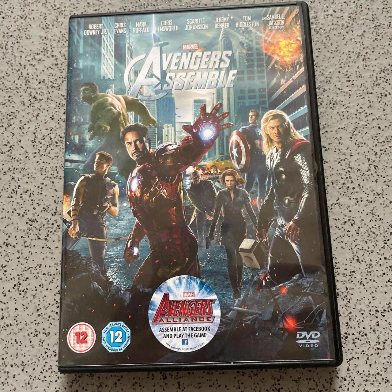 Marvel avengers assemble dvd used condition sold as... - Depop