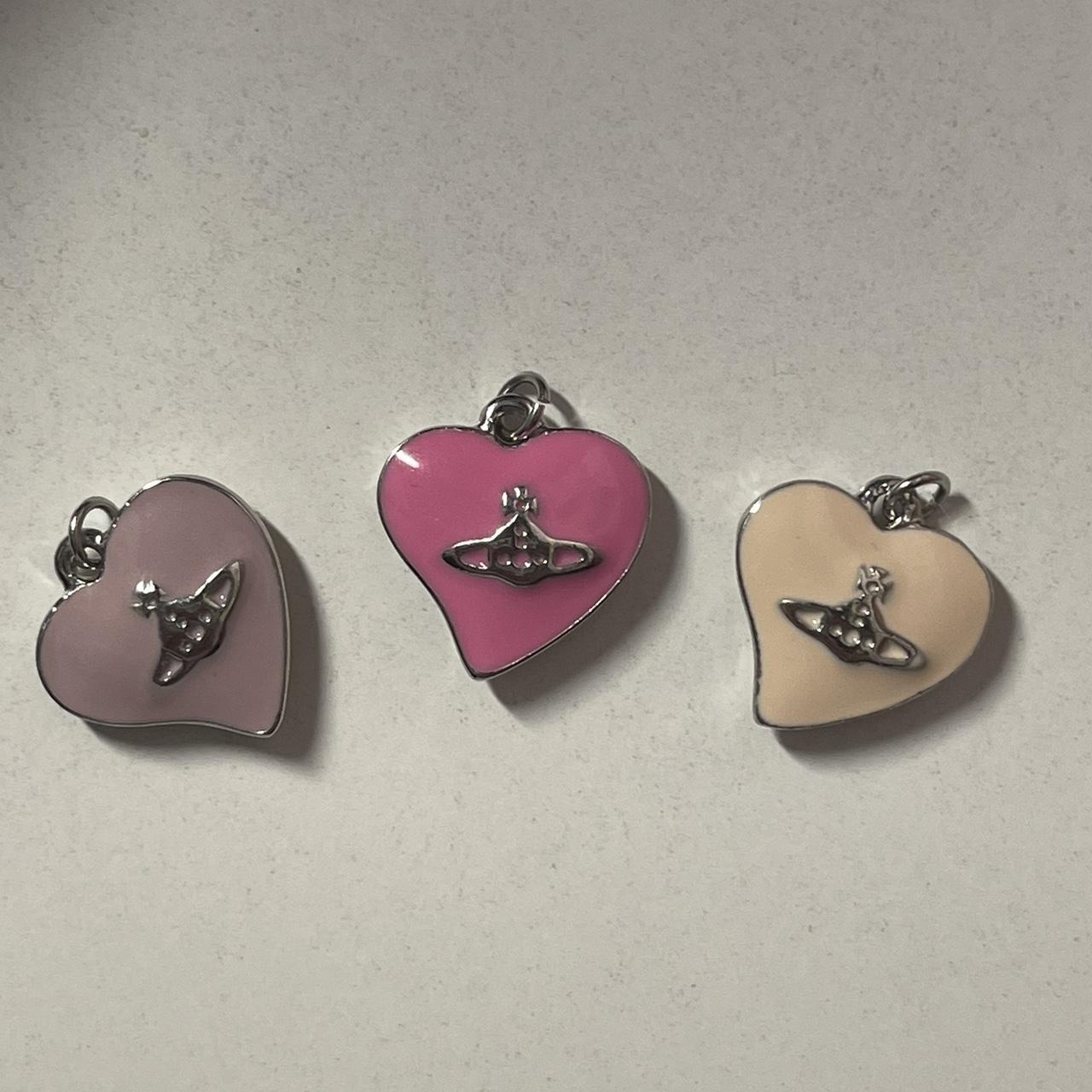 Reworked Vivienne Westwood heart pendants!!! ⚠️... - Depop