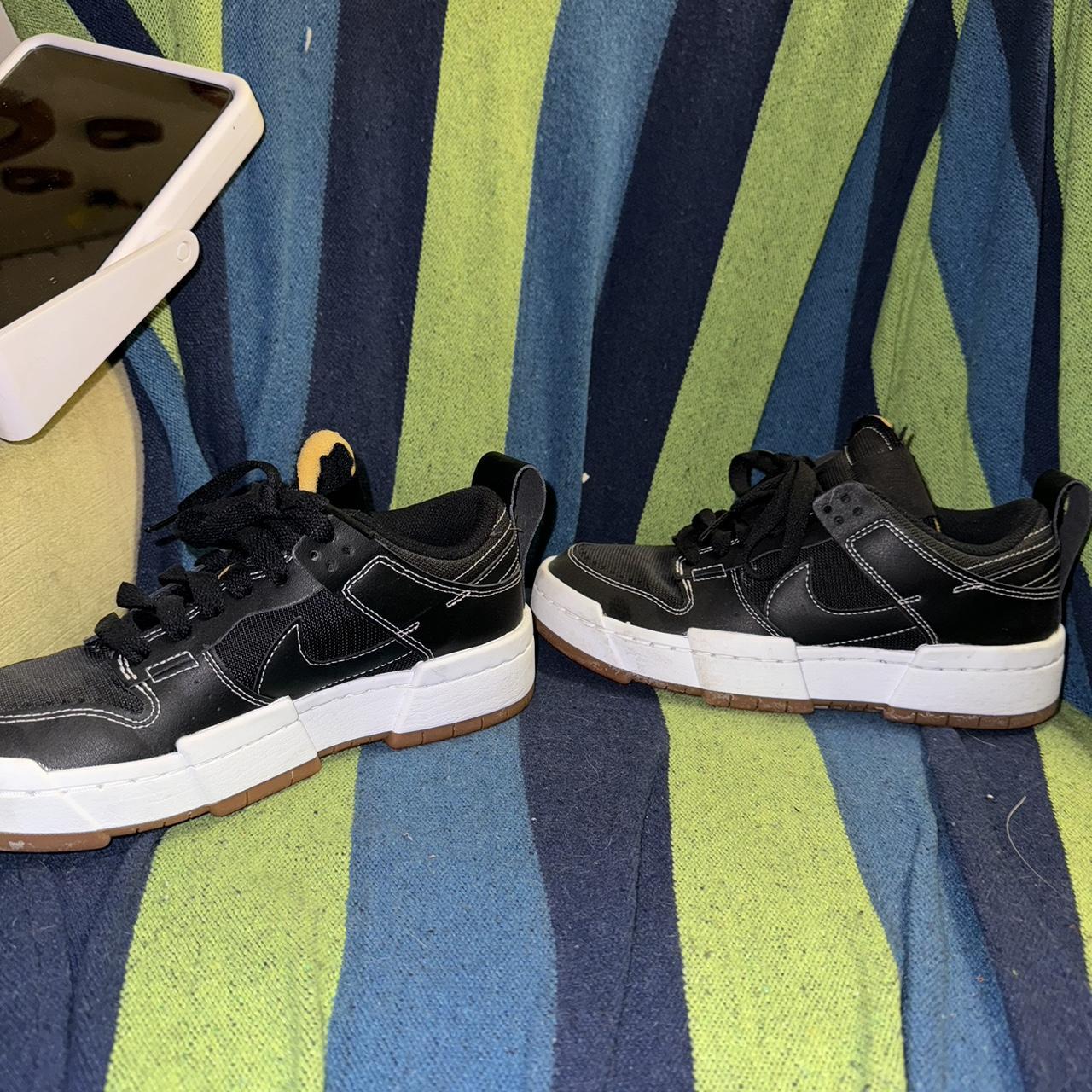 womens dunk low disrupt black