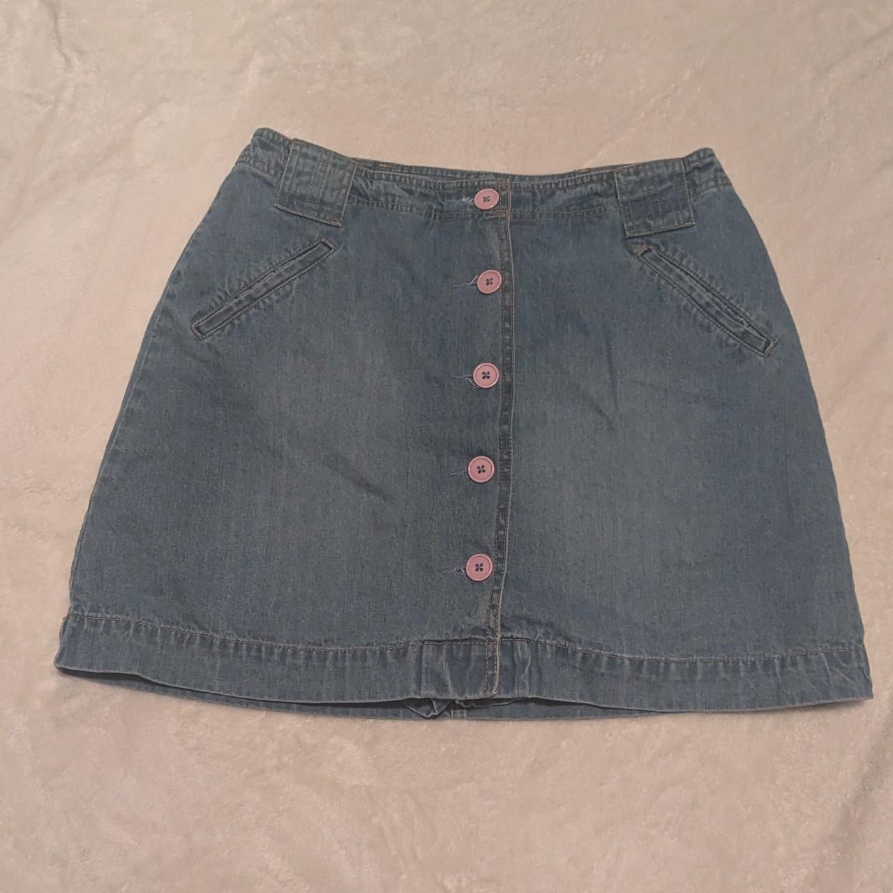 St john's bay denim fashion skort