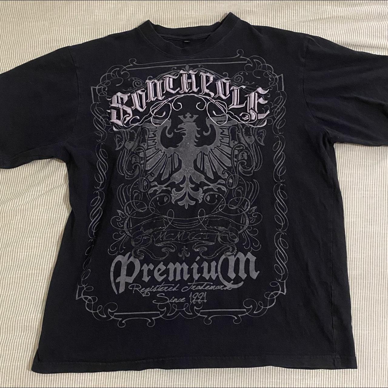 Southpole Men's Black T-shirt | Depop