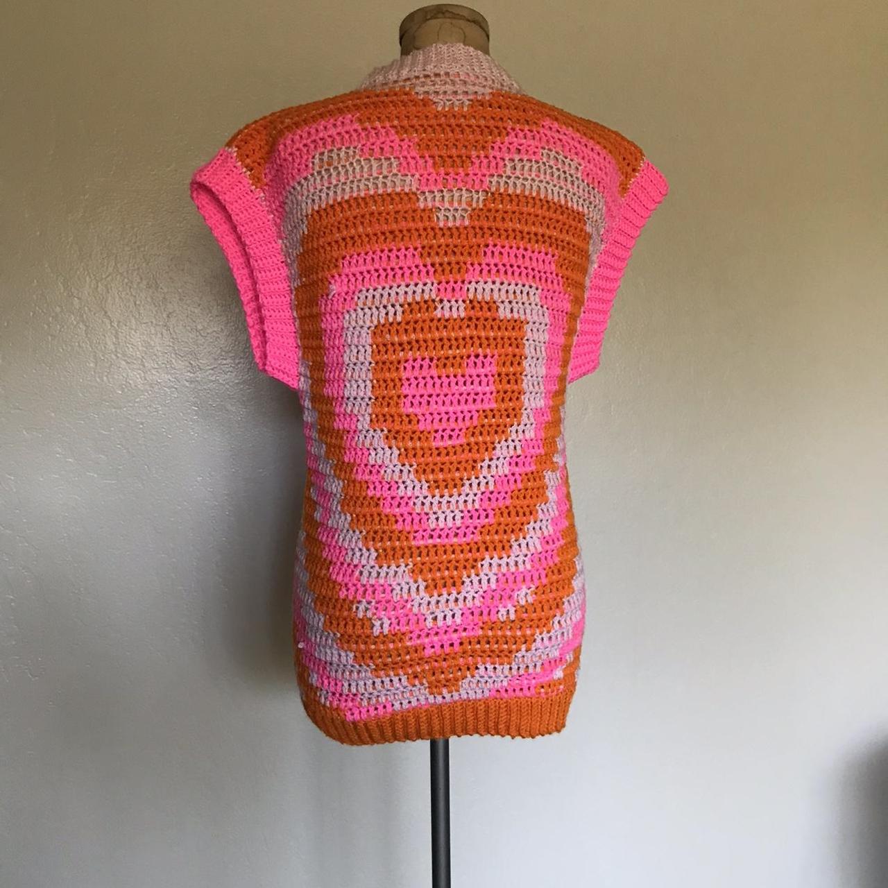 This listing is for the Powerpuff Heart Crochet - Depop