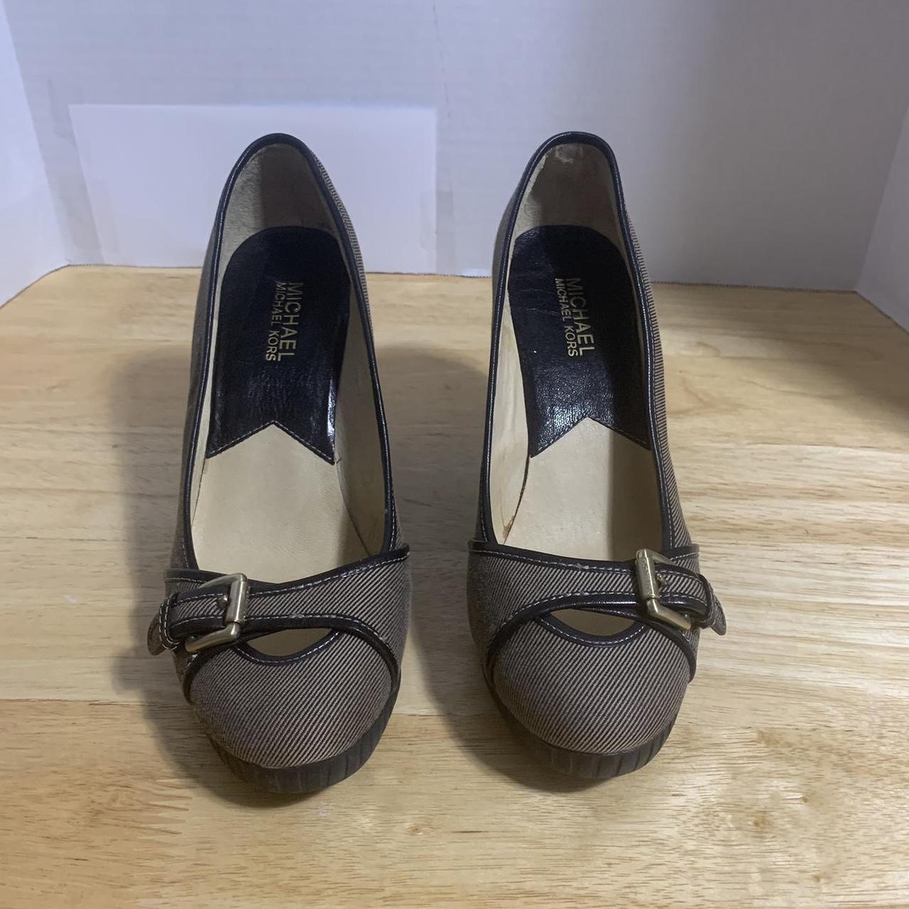 Michael kors high heels grey online