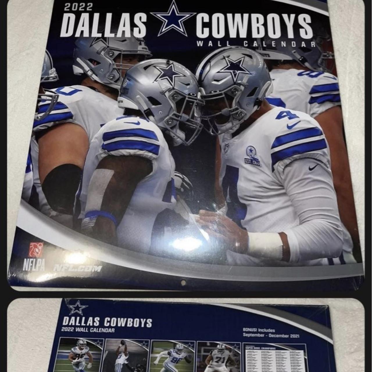 Official NFL Football Dallas Cowboys 2022 Wall - Depop