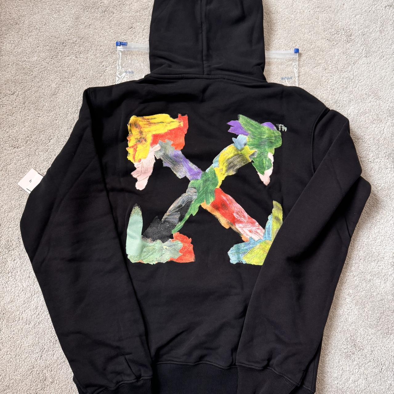 Off White Brush Arrow Hoodie Condition BNWT