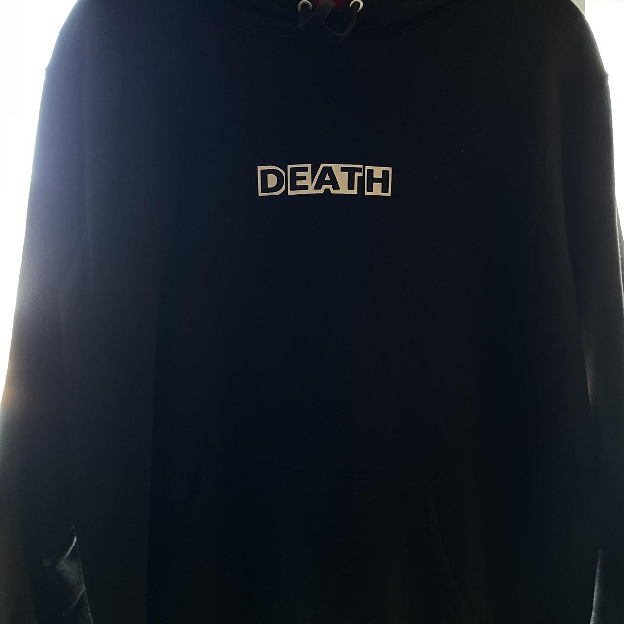 Supreme on sale death hoodie