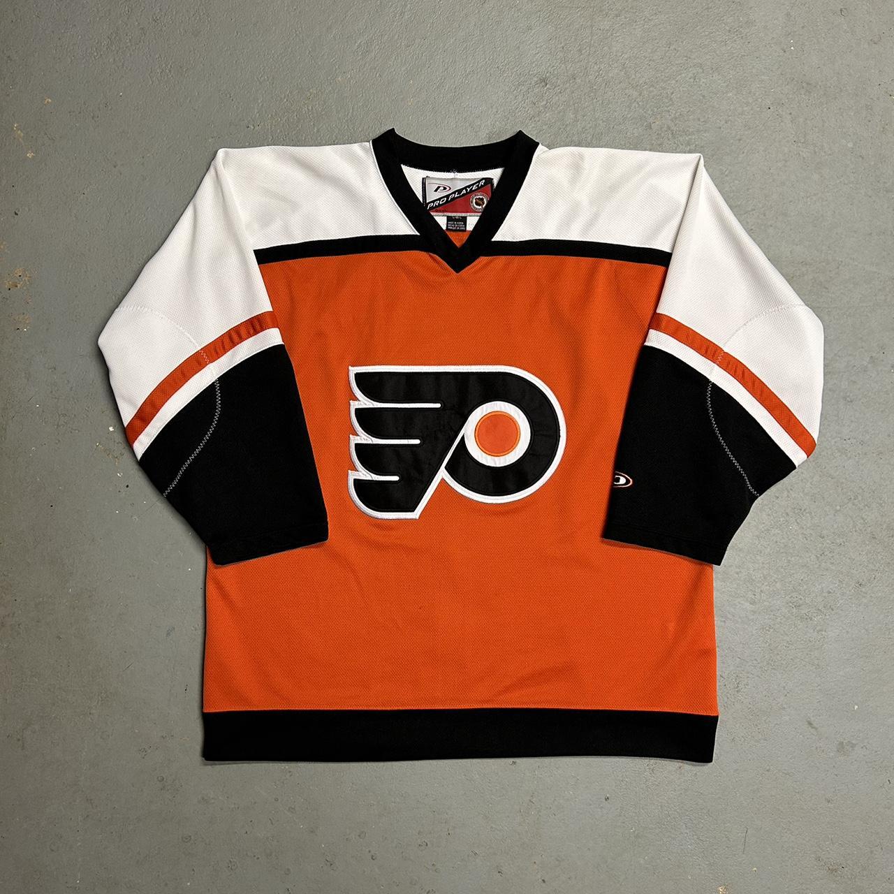 Pro Player Philadelphia Flyers Hockey Jersey 90s - Depop