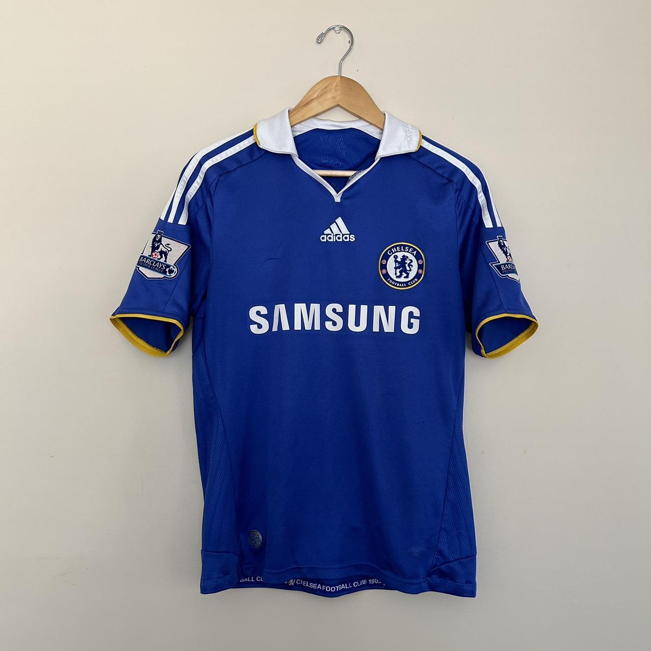 CHELSEA FC THROWBACK HOME JERSEY *DROGBA* Throwback... - Depop