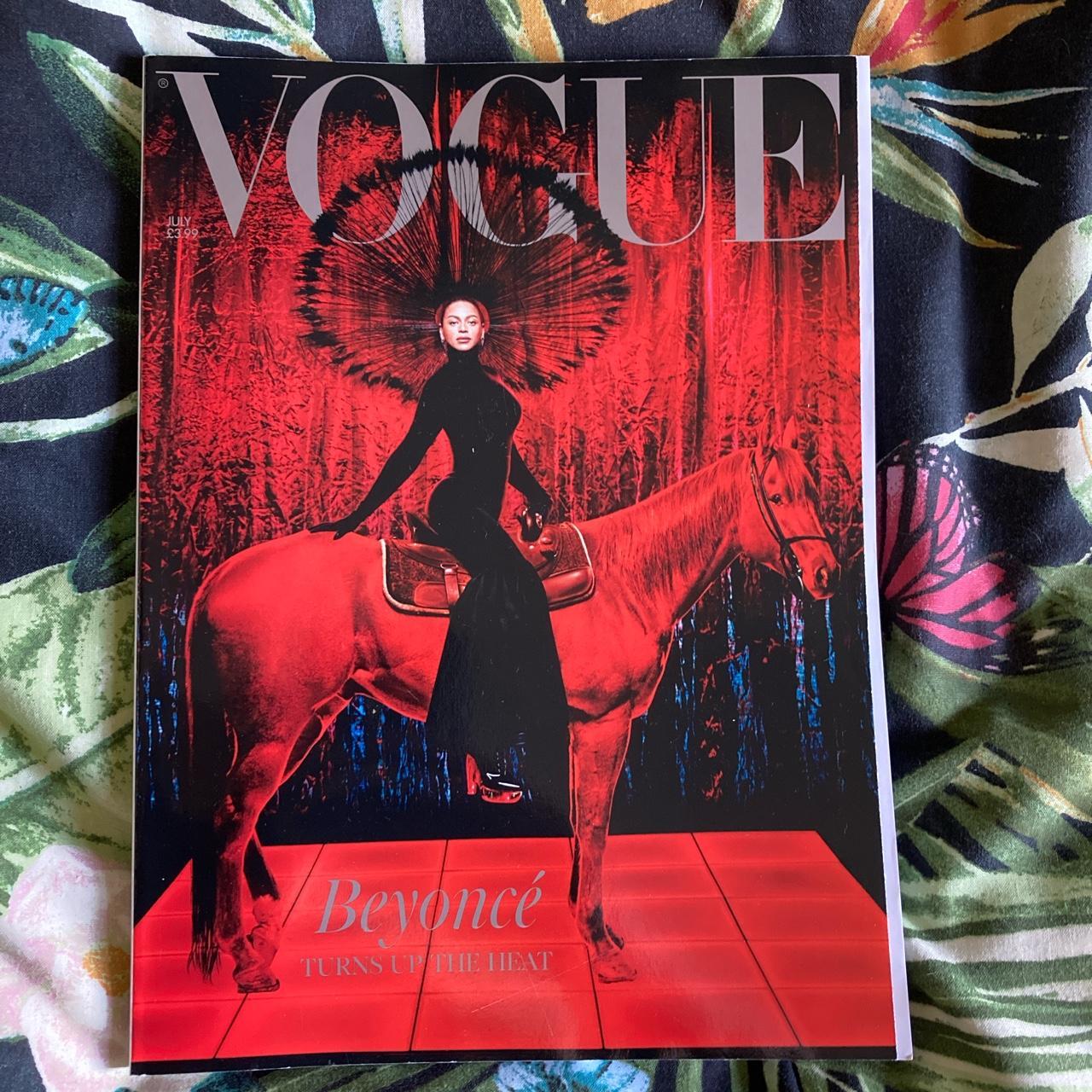 British Vogue July 2022 Beyoncé cover Depop