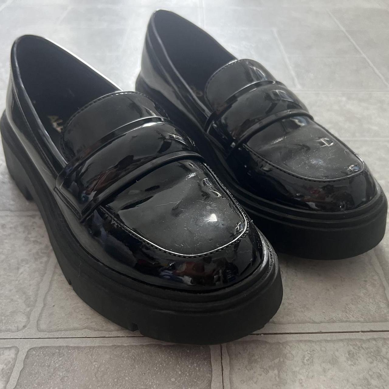 aldo platform loafers