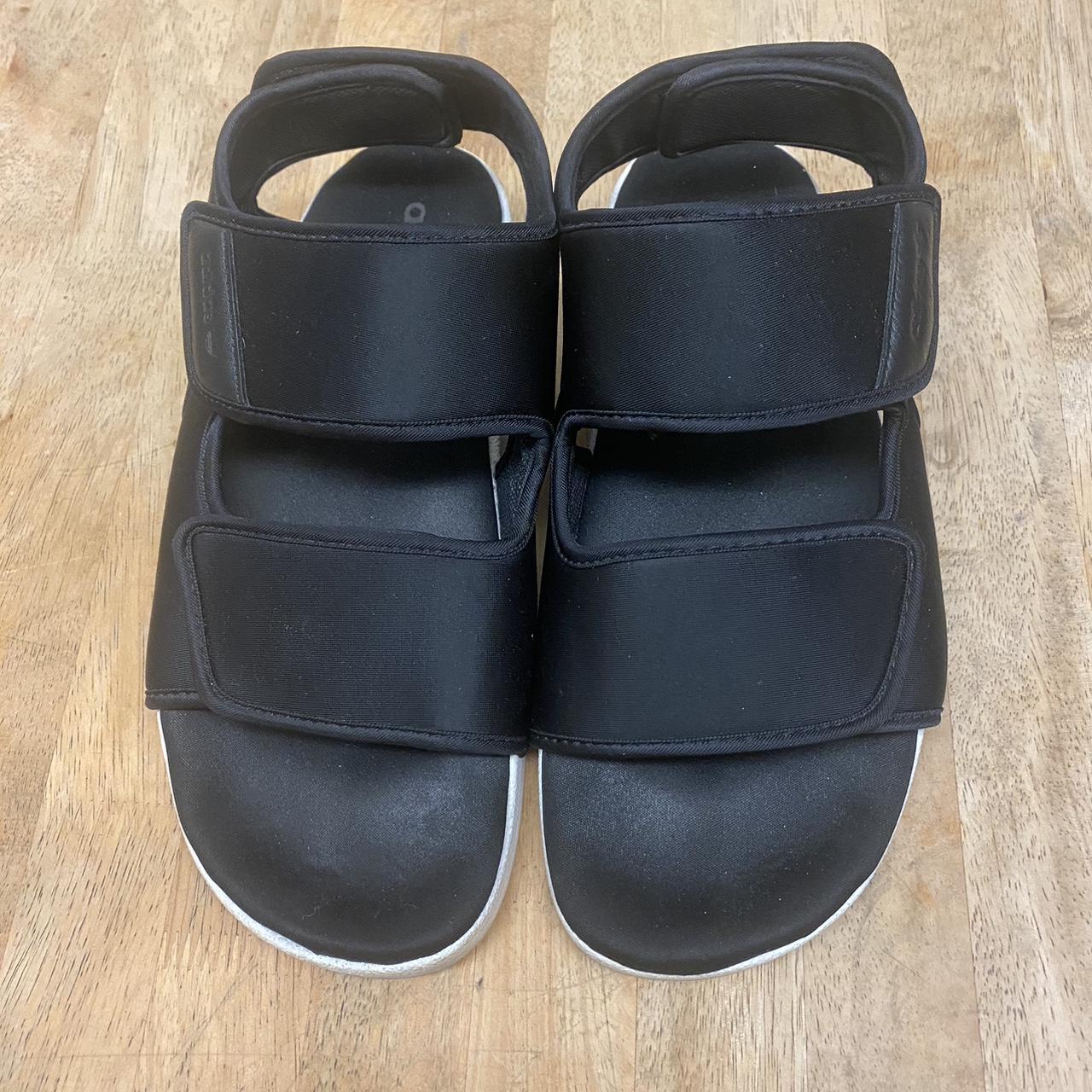 Adidas originals adilette sandal 2.0 in black great. Depop