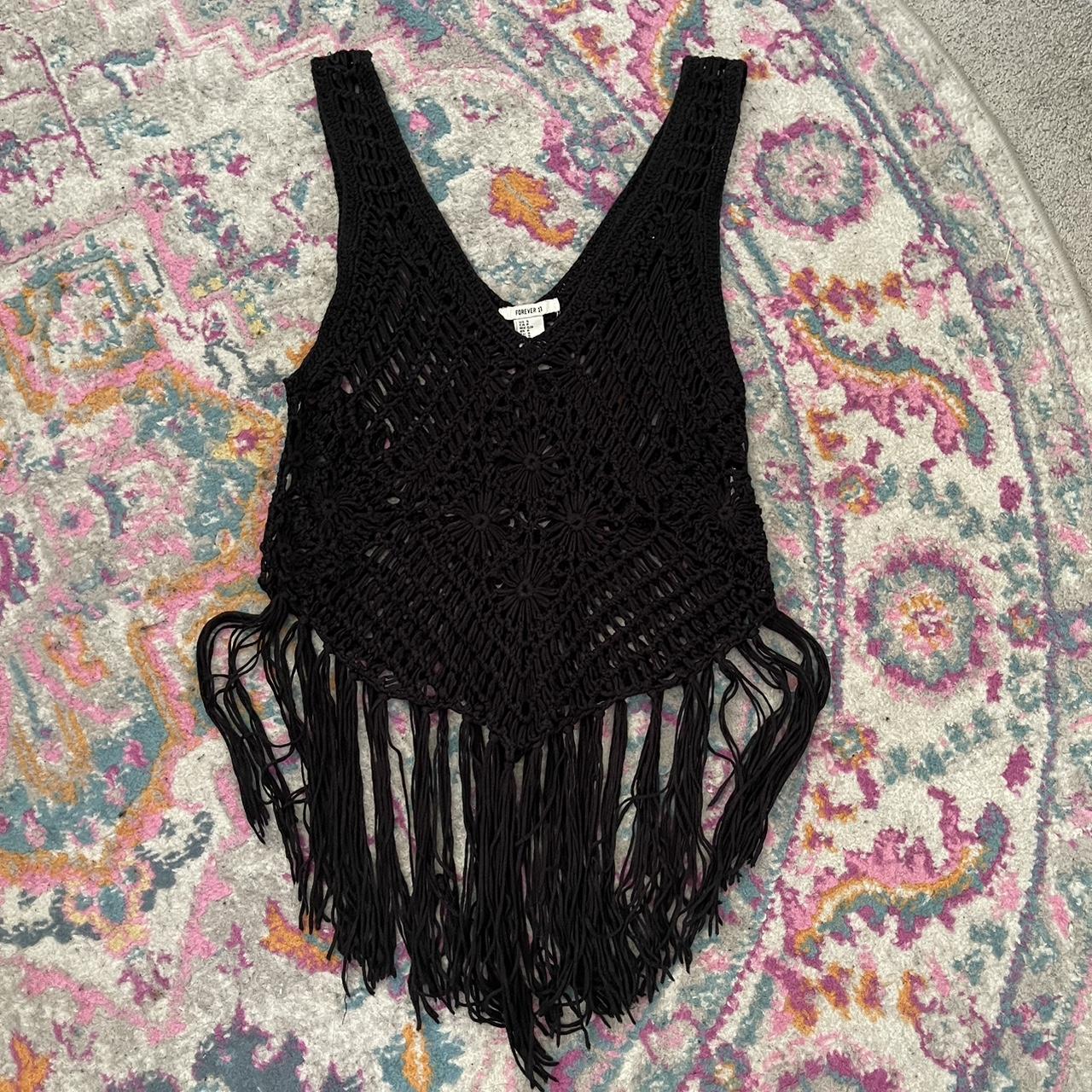 Fringe tank top forever 21 online