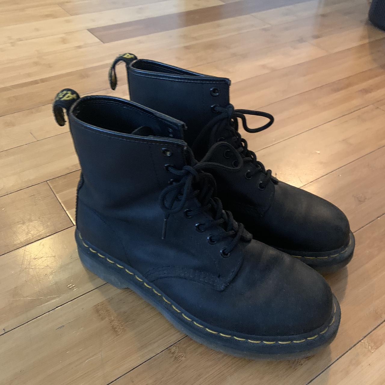 matte black doc martens