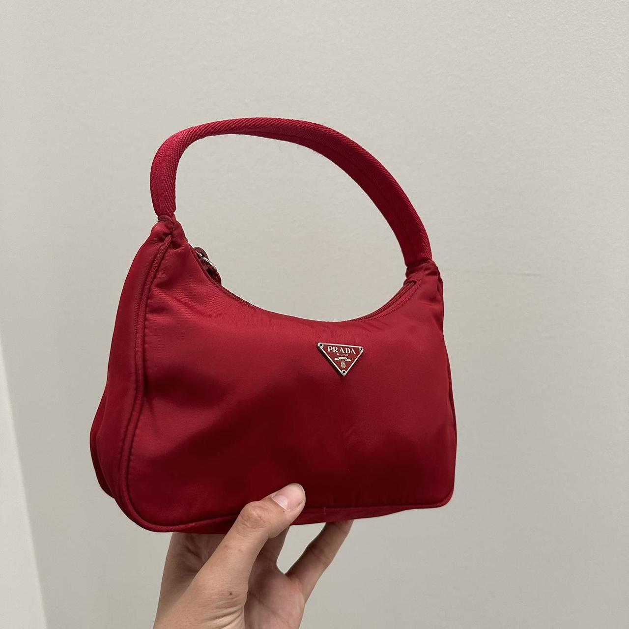 Prada Hobo Shoulder Bag Red Must have piece! ️ ️... - Depop