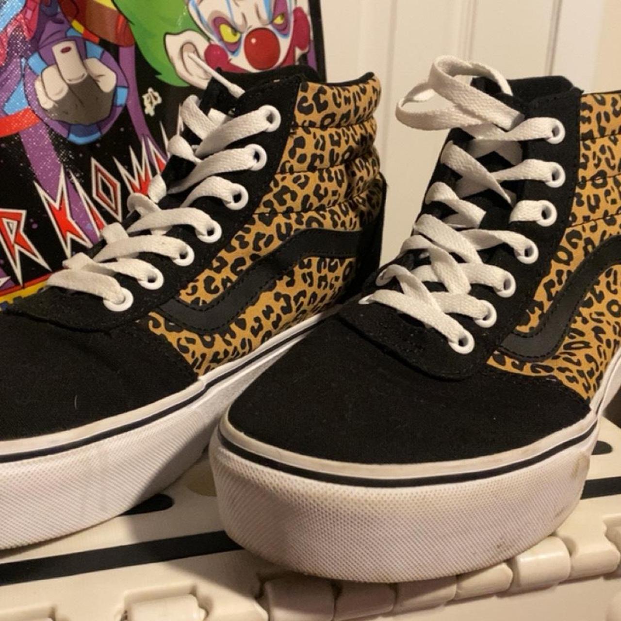 Platform shop cheetah vans