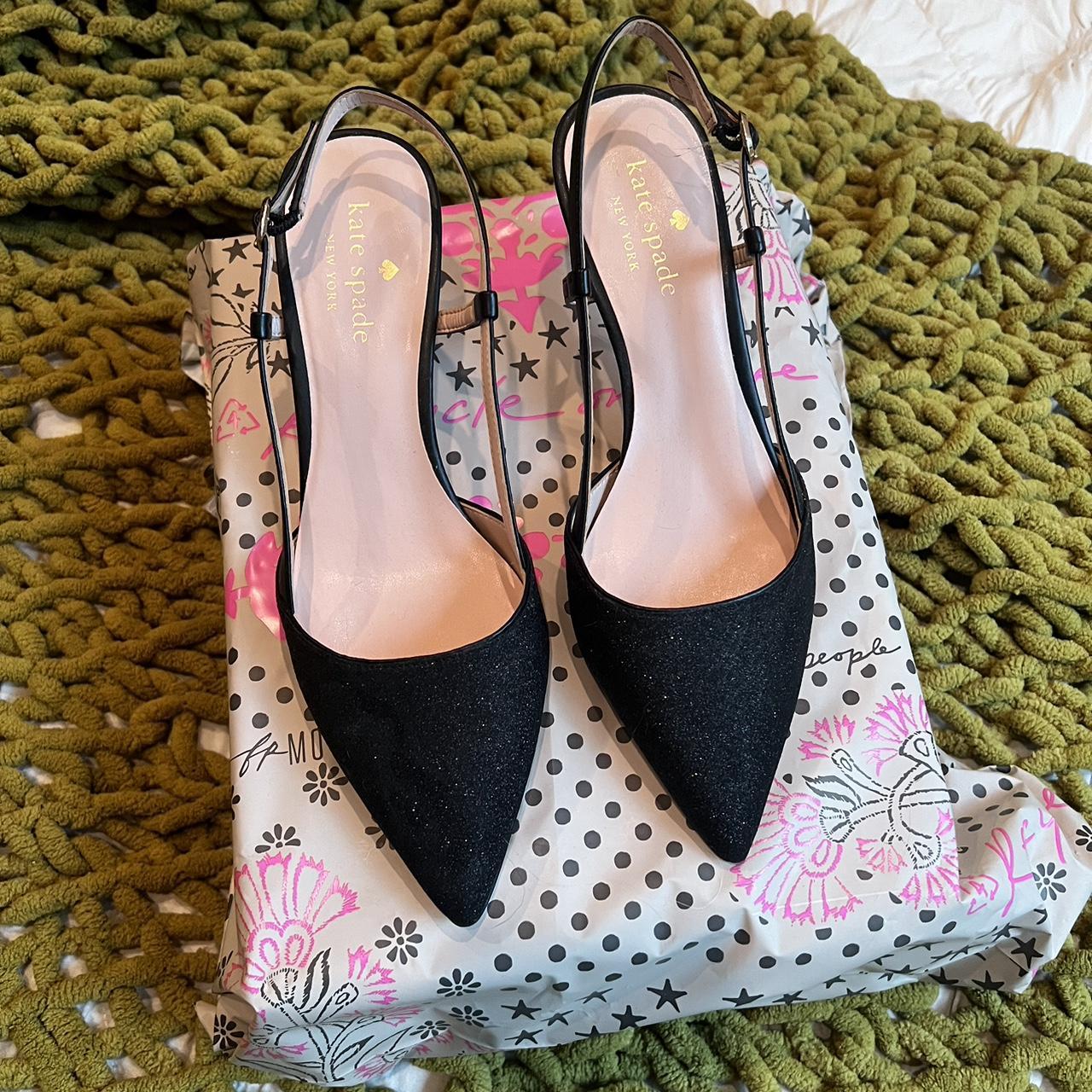 Kate spade polka hot sale dot heels