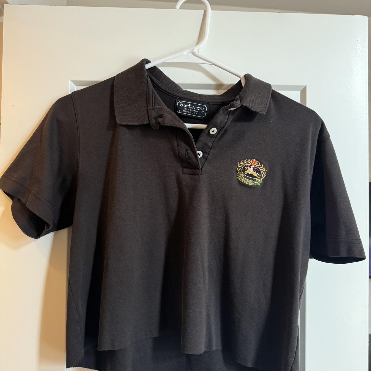 Burberry Embroidered Patch Polo cheapest Shirt