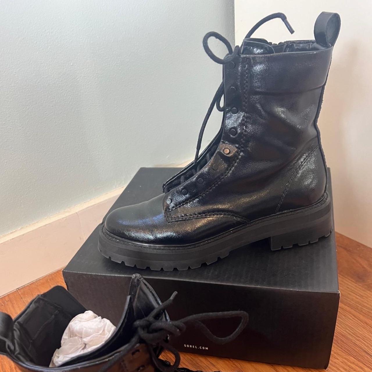 Dolce Vita Black Combat Boots Size between 8 and. Depop