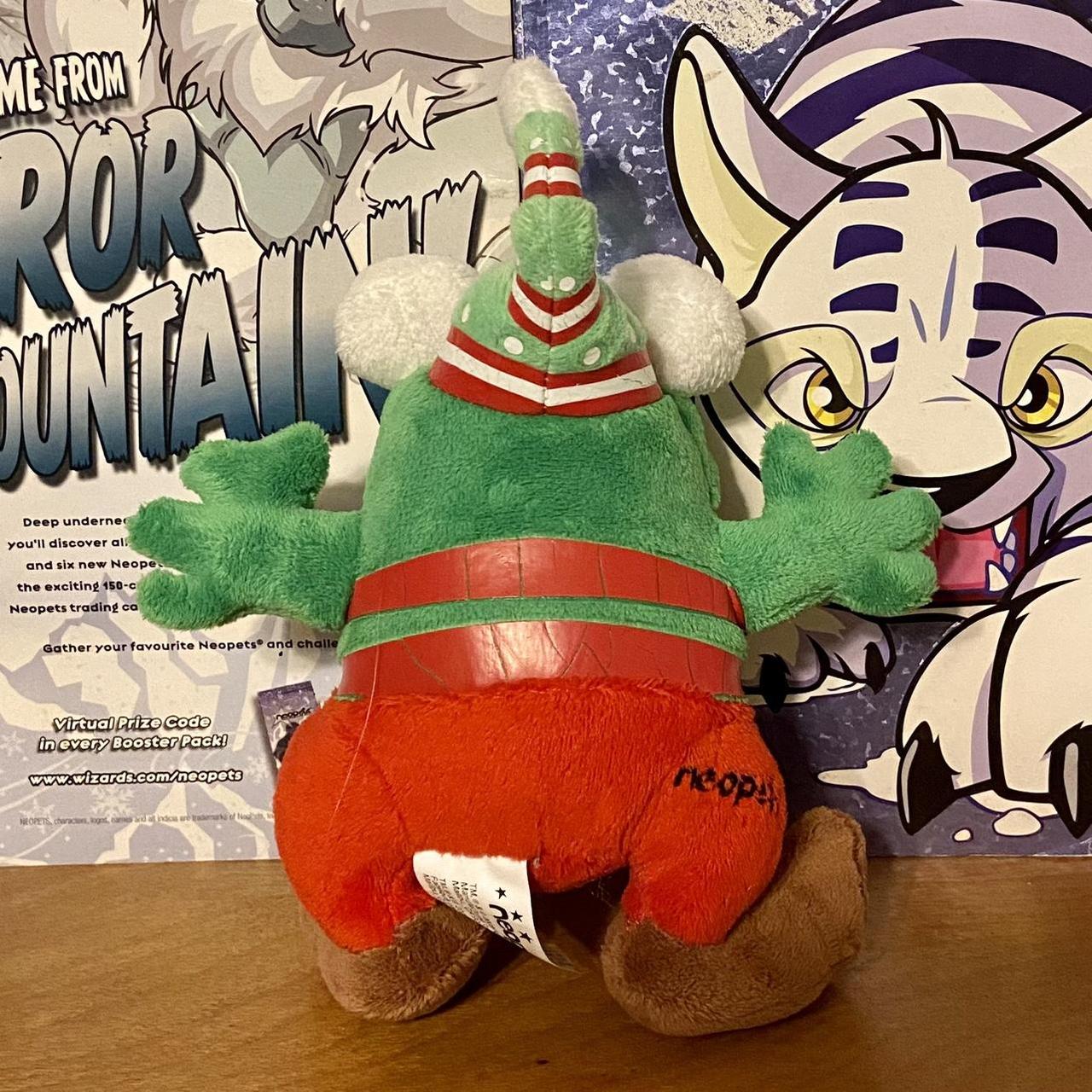 Green and Red Stuffed-animals | Depop