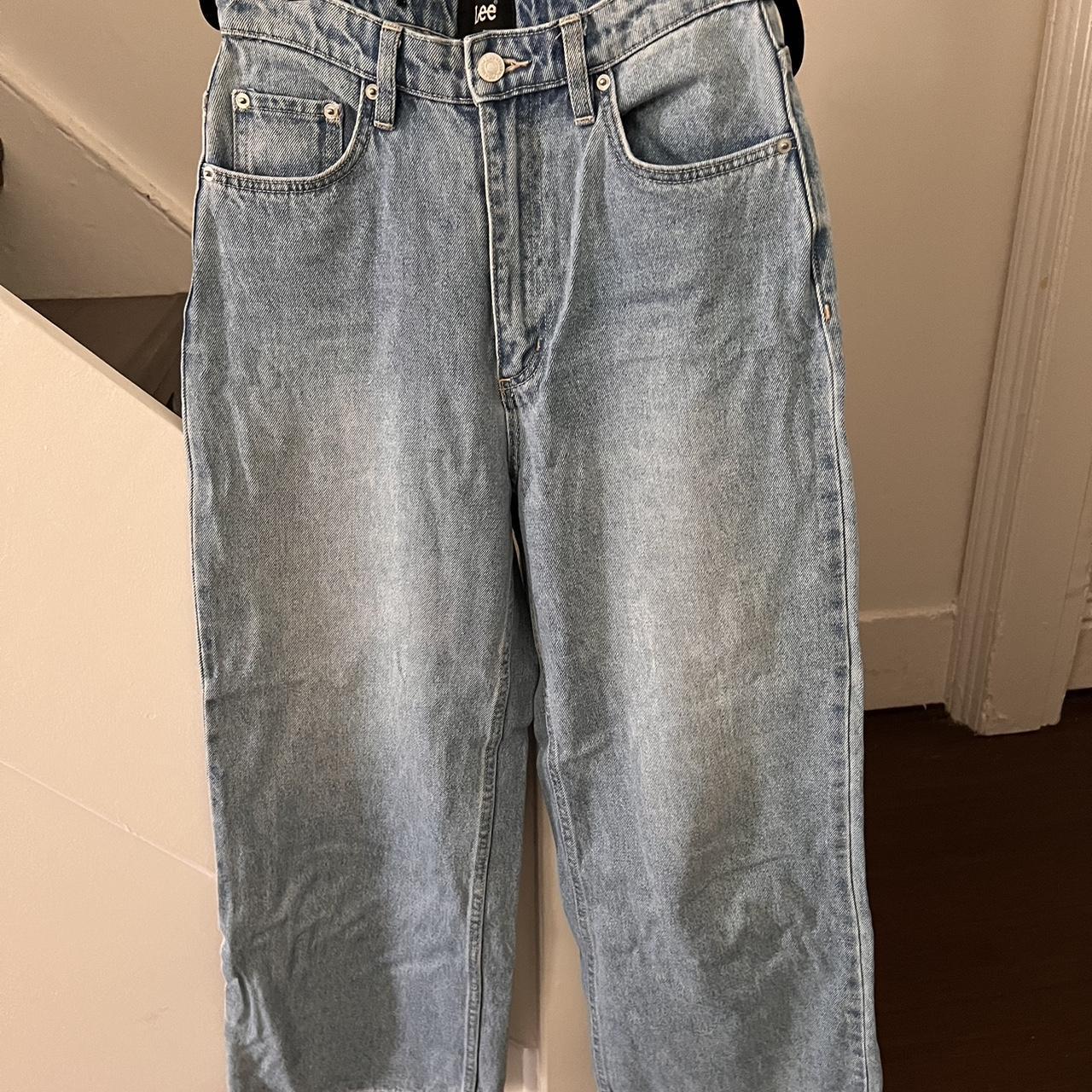 Lee Wide leg Jeans Size 10 next day or day-of... - Depop
