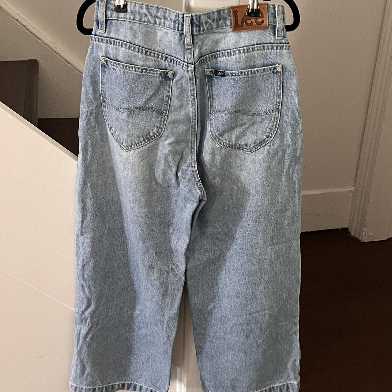 Lee Wide leg Jeans Size 10 next day or day-of... - Depop