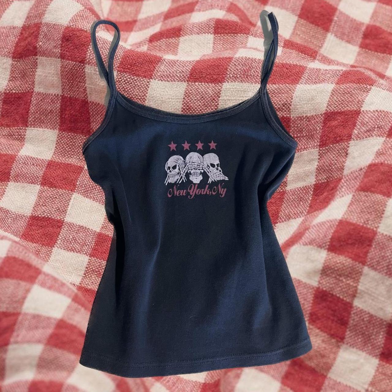 brandy melville new york, ny skylar tank top in... Depop