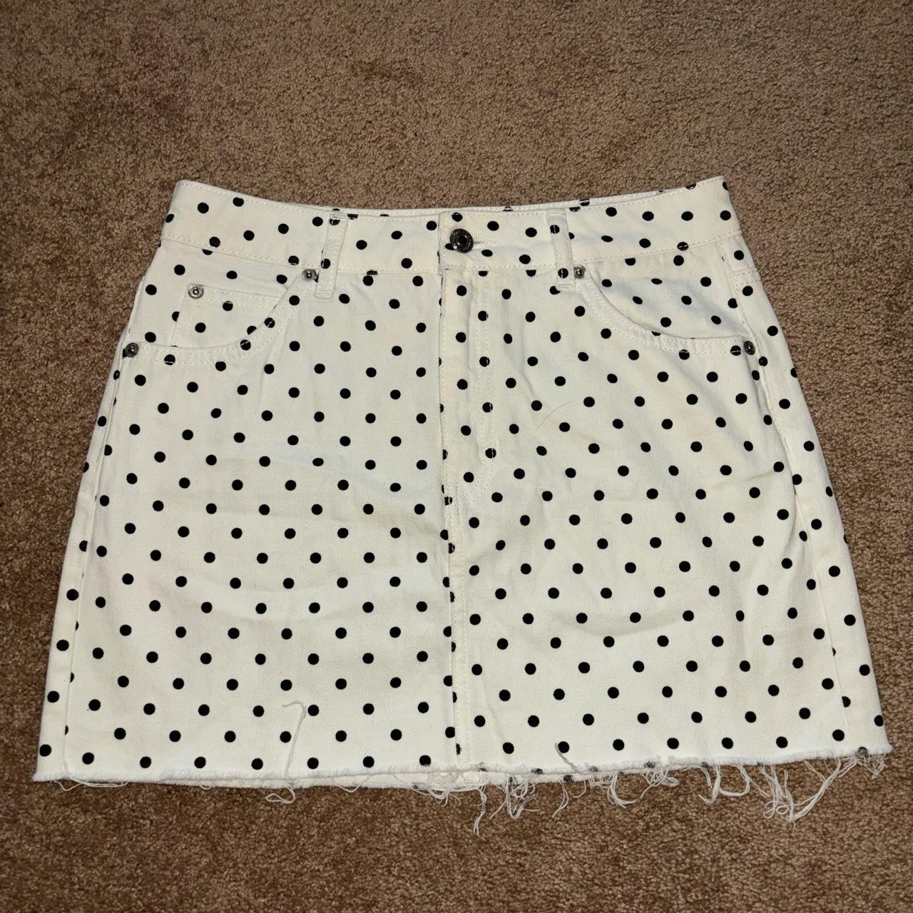 Topshop polka hot sale dot skirt