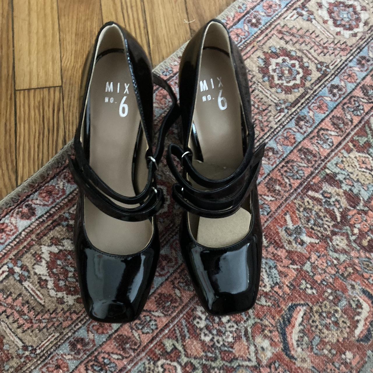 patent leather platform mary janes