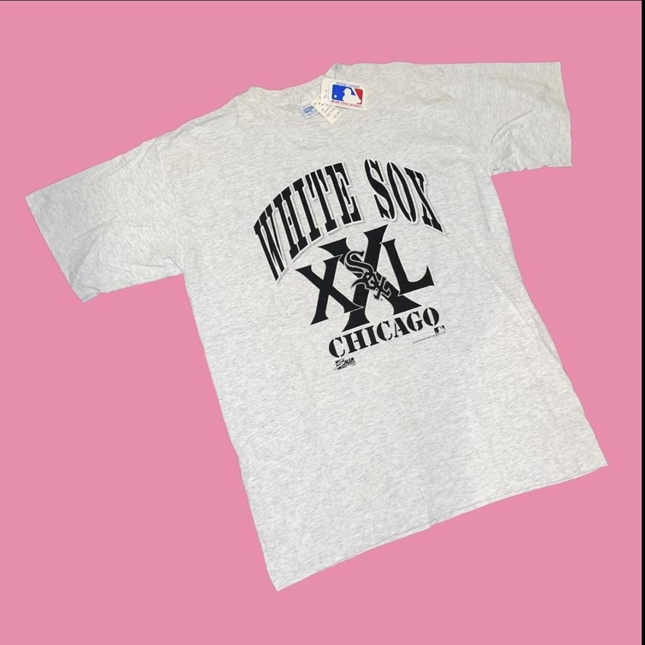 Vintage Chicago White Sox Comiskey Park All Over Print Salem 1991 Blac –  Philthy Vintage Clothing