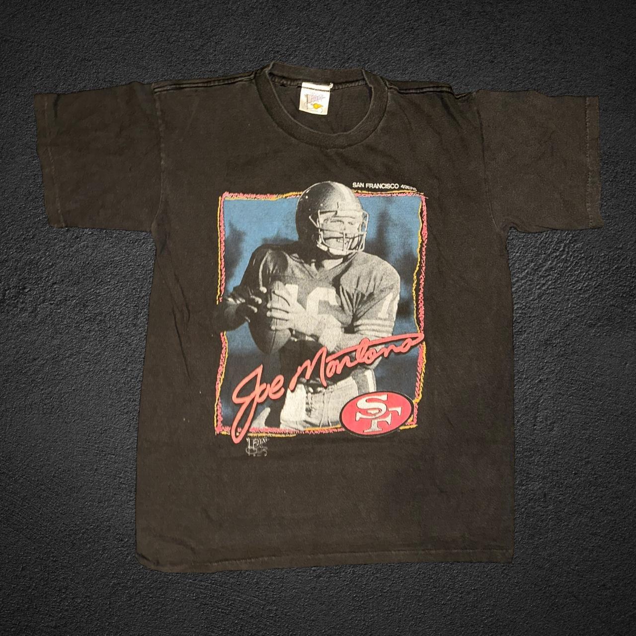 Vintage 90's Joe Montana San Francisco 49ers Salem T-shirt 