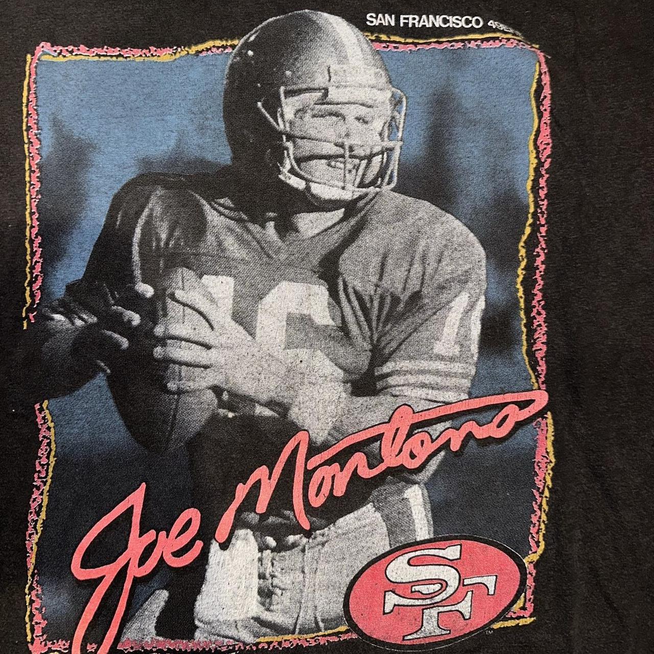 San Francisco 49ers Black Shirt Vintage looking - Depop