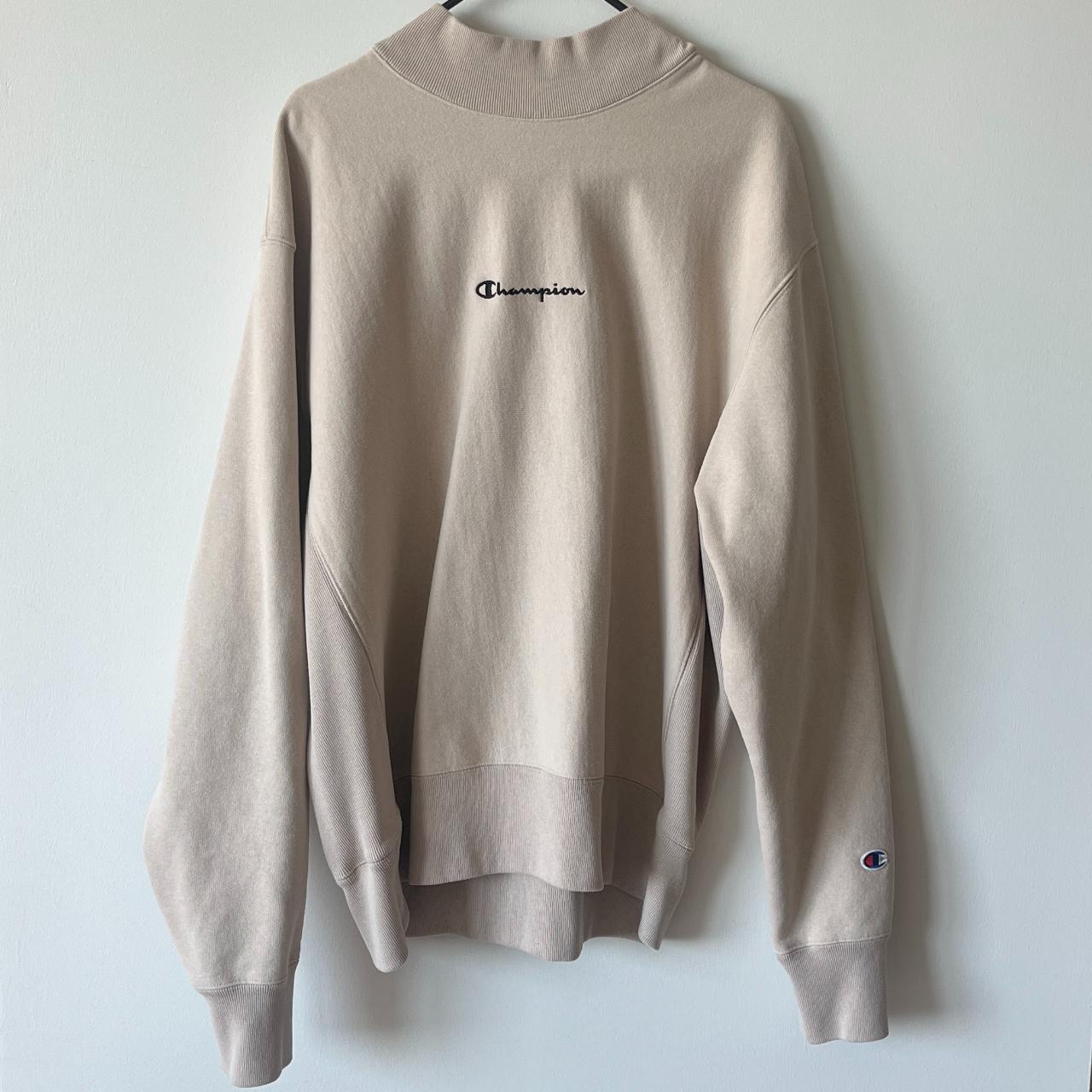 Champion mock neck sweatshirt best sale