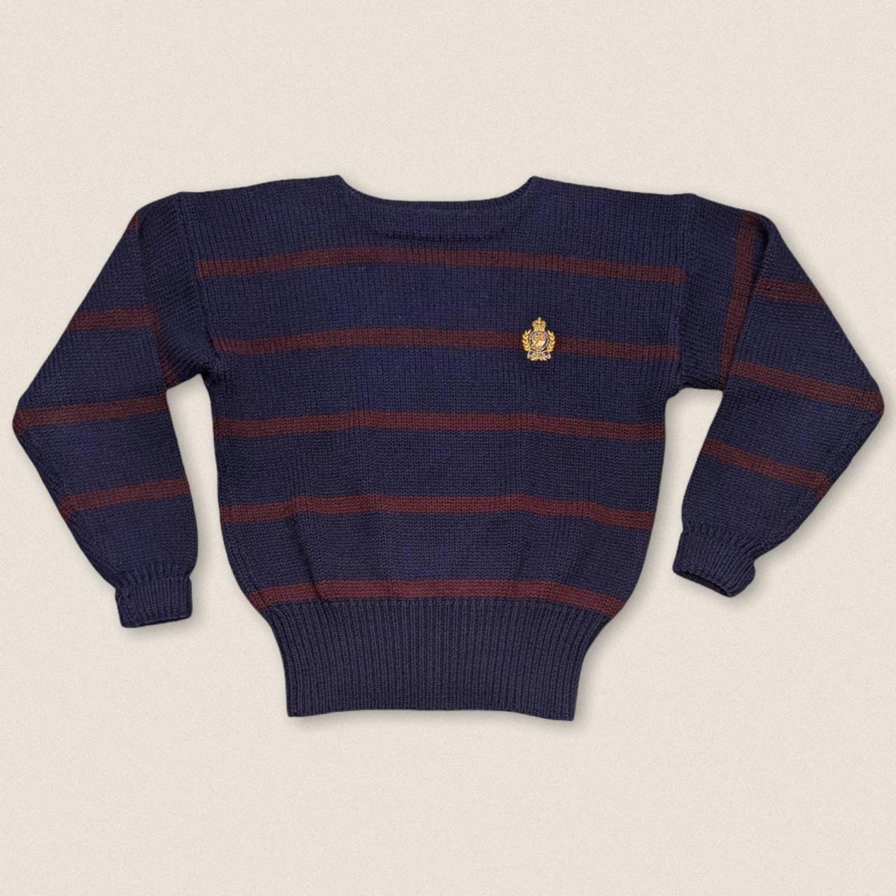 90s Polo Ralph Lauren Crest Wool Sweater 