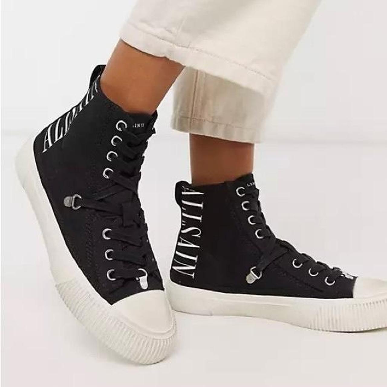 All saints sale high top sneakers