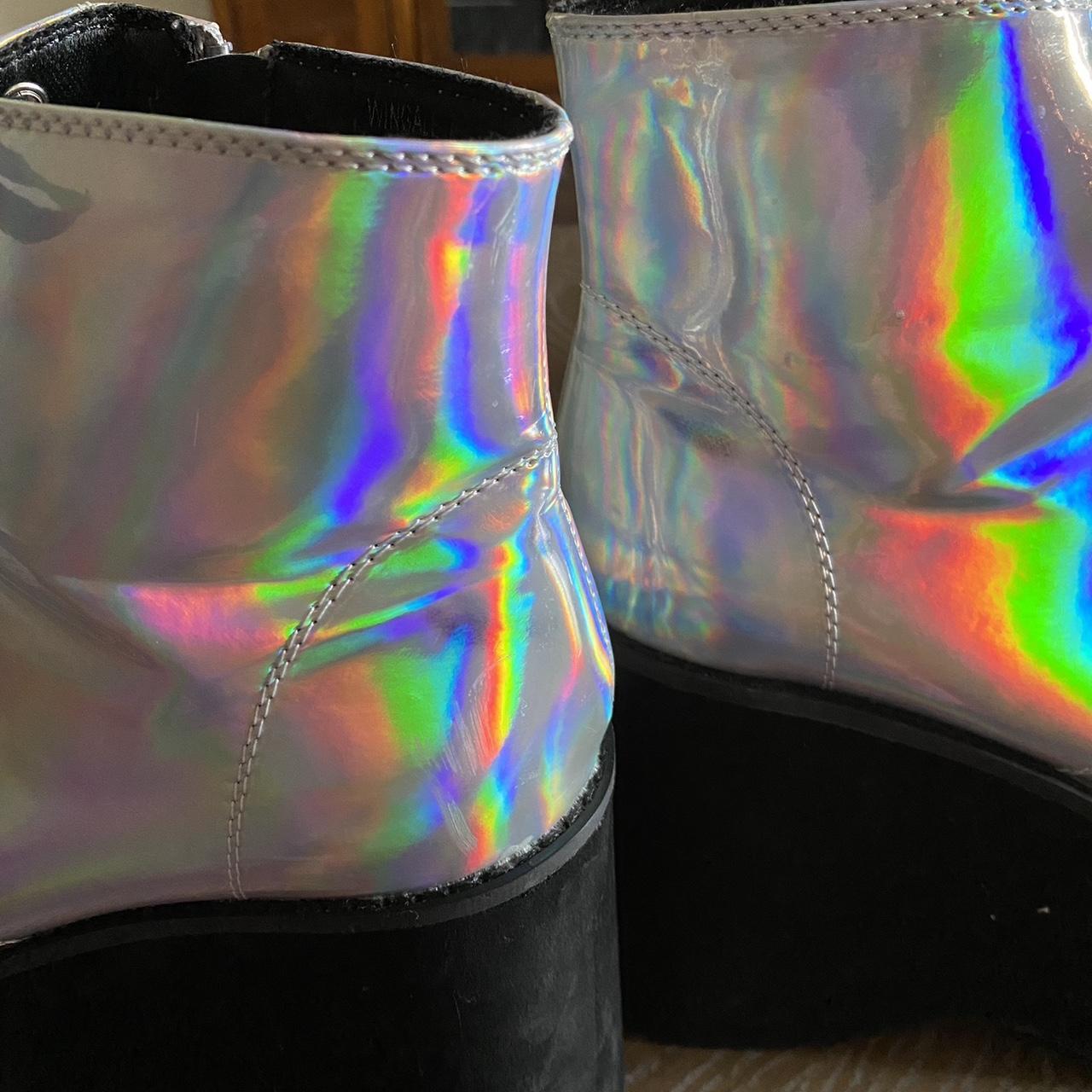 white platform boots dolls kill