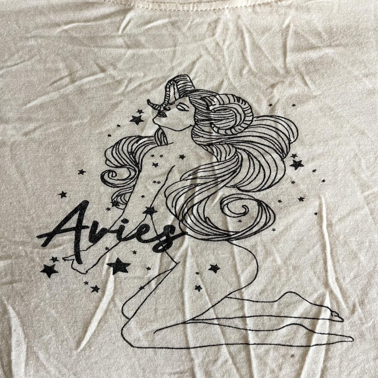 The Lovers And Drifters Club Brand Aries Graphic Crop Depop