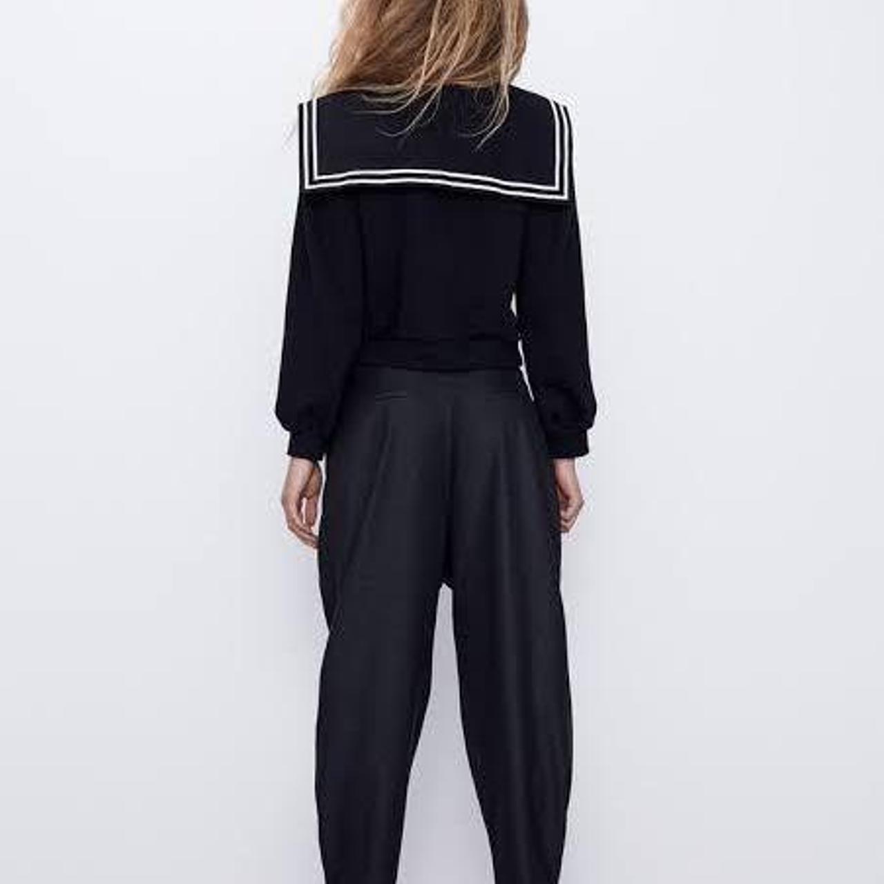 Zara Sailor/Japanese Uniform Sweater Size... Depop