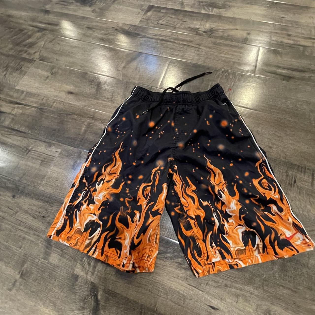 kohls nike swim trunks