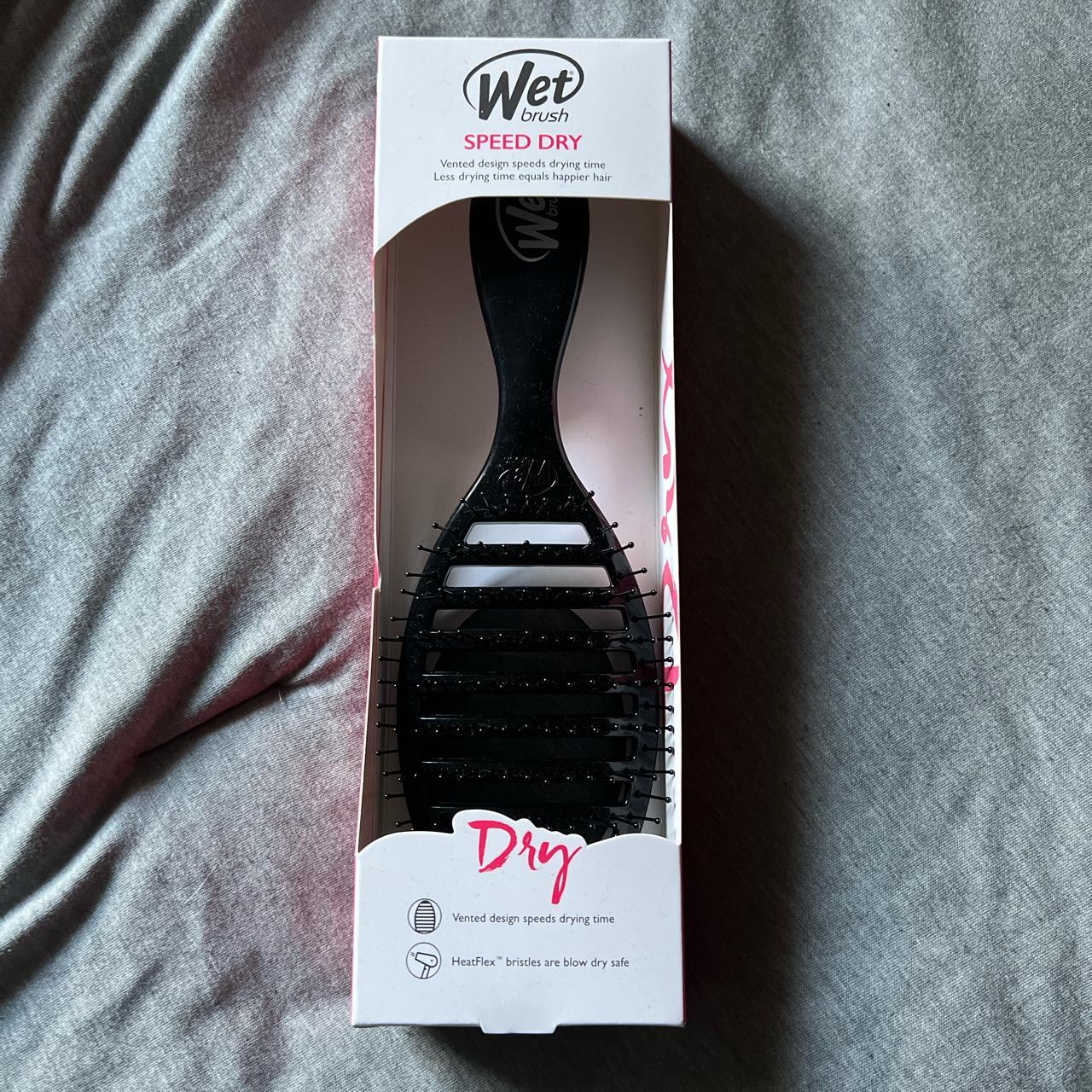 Wet Brush Speed Dry Hair Brush, Black - Vented - Depop